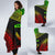 Kosrae Polynesian Chief Hooded Blanket - Reggae Version - Polynesian Pride