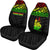 New Caledonia Custom Personalised Car Seat Covers - New Caledonia Reggae Coat Of Arms Polynesian Tattoo - Polynesian Pride