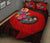 Tahiti Quilt Bed Set - Polynesian Hook And Hibiscus (Red) - Polynesian Pride