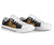 American Samoa Polynesian Low Top Shoes - Polynesian Turtle (Golden) - Polynesian Pride