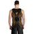 Nauru Polynesian Men Tank Top Map Gold - Polynesian Pride