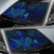 Fiji Auto Sun Shades Turtle Hibiscus Blue - Polynesian Pride