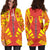 New Caledonia Hoodie Dress - Polynesian Tattoo Flag - Polynesian Pride