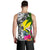 Hawaii Men's Tank Top White - Turtle Plumeria Banana Leaf - Polynesian Pride