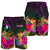 YAP Personalised Men's Shorts - Summer Hibiscus - Polynesian Pride