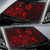 American Samoa Auto Sun Shades Turtle Hibiscus Red - Polynesian Pride