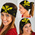 Hawaii Kanaka Map Polynesian Bandana 3 - Pack - Yellow - Polynesian Pride