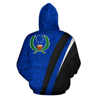 Pohnpei Hoodie Pohnpei Flag Special Version - Polynesian Pride
