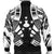 Austral Islands Men Bomber Jackets - Polynesian Tattoo Black - Polynesian Pride