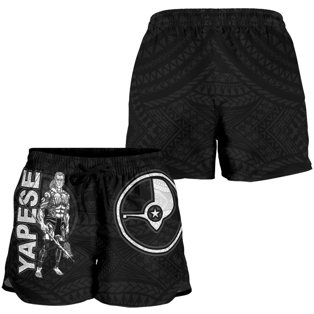 Yap Polynesian Women's Shorts - Micronesia Yapese Warrior - Polynesian Pride