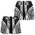 American Samoa Polynesian Women Shorts - Black Armor Tattoo - Polynesian Pride