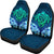 Hawaii Turtle Hibiscus Car Seat Cover - Choco Style Universal Fit Blue - Polynesian Pride