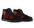 Kosrae High Top Shoes - Red Turtle - Polynesian Pride