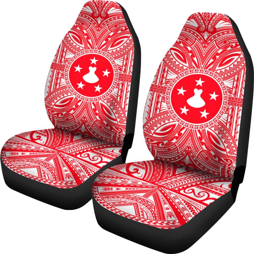 Austral Islands Car Seat Cover - Austral Islands Coat Of Arms Polynesian Flag Color - Polynesian Pride