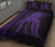 Hawaii Octopus KaKau Polynesian Quilt Bed Set - Purple - Polynesian Pride