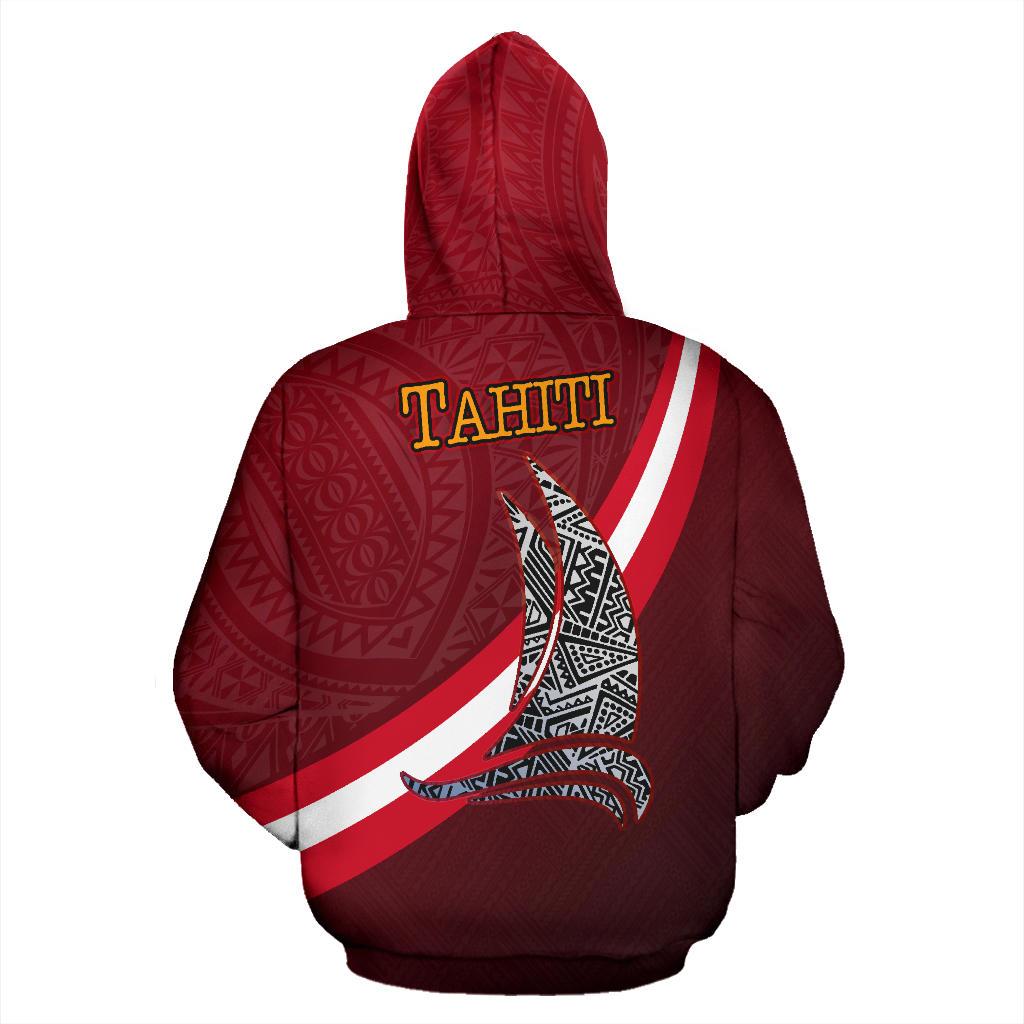 Tahiti Hoodie Sailing Style - Polynesian Pride