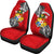 Tonga Rugby Car Seat Covers Polynesian Style Pinwheel - Polynesian Pride