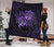 Hawaii Premium Quilt - Turtle Strong Pattern Hibiscus Plumeria Violet AH - Polynesian Pride