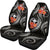 Polynesian Hawaii Car Seat Covers - Black Plumeria - Polynesian Pride