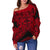 Polynesian Women's Off Shoulder Sweater 25 - Polynesian Pride