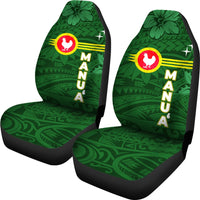 American Samoa Car Seat Cover - Manu'a Islands Group - Polynesian Pride