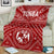 Tonga Premium Blanket - Tonga Seal With Polynesian Tattoo Style (Red) - Polynesian Pride