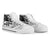 Chuuk State High Top Shoes - White Color Symmetry Style - Polynesian Pride