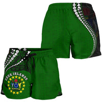 Cook Islands Women's Shorts Kanaloa Tatau Gen CK - Polynesian Pride