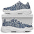 Polynesian Culture Blue White Chunky Sneakers - Polynesian Pride