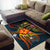 Polynesian Hawaii Area Rug - Legend of Samoa (Blue) - Polynesian Pride