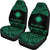 Marshall Islands Polynesian Car Seat Covers - Pride Green Version - Polynesian Pride