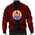 Tahiti Men Bomber Jackets - Polynesian Tattoo Red - Polynesian Pride