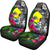 Palau Car Seat Covers - Turtle Plumeria Banana Leaf - Polynesian Pride