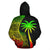 Kosrae Polynesian Zip up Hoodie Coconut Tree Reggae - Polynesian Pride