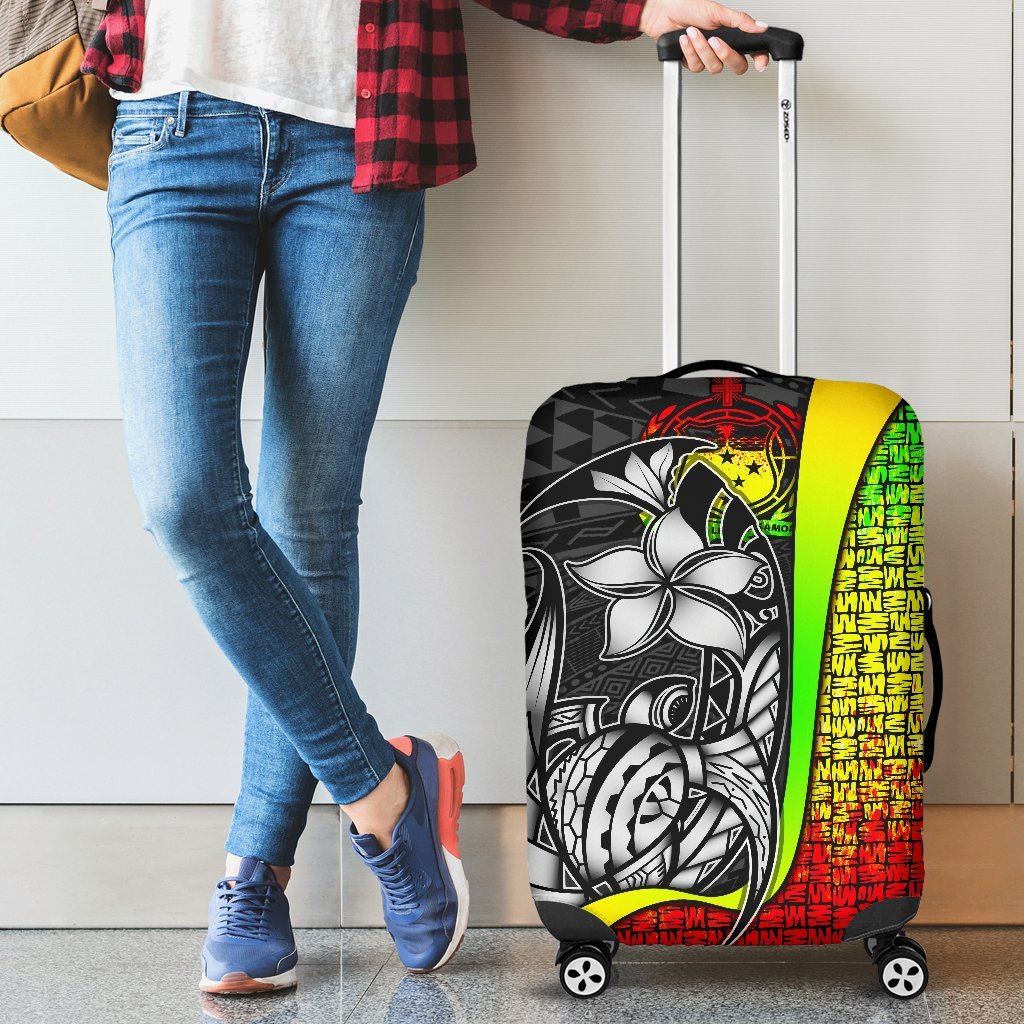 Samoa Polynesian Luggage Covers Reggae - Turtle With Hook - Polynesian Pride