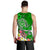 Tahiti Men's Tank Top - Turtle Plumeria (Green) - Polynesian Pride