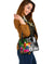 Tonga Shoulder Handbag - Turtle Plumeria Banana Leaf - Polynesian Pride