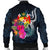 Tonga Polynesian Men's Bomber Jacket - Tropical Flower - Polynesian Pride