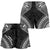 New Caledonia Women's Shorts - Polynesian Chief Black Version - Polynesian Pride