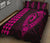 Hawaii Kakau Makau Fish Hook Polynesian Quilt Bed Set - Pink - Polynesian Pride