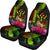 Kosrae Polynesian Car Seat Covers - Hibiscus and Banana Leaves - Polynesian Pride