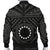 Cook Island Personalised Men's Bomber Jacket - Seal With Polynesian Tattoo Style ( Black) - Polynesian Pride