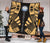 Marshall Islands Premium Quilt - Marshall Islands Seal Polynesian Gold Tattoo - Polynesian Pride