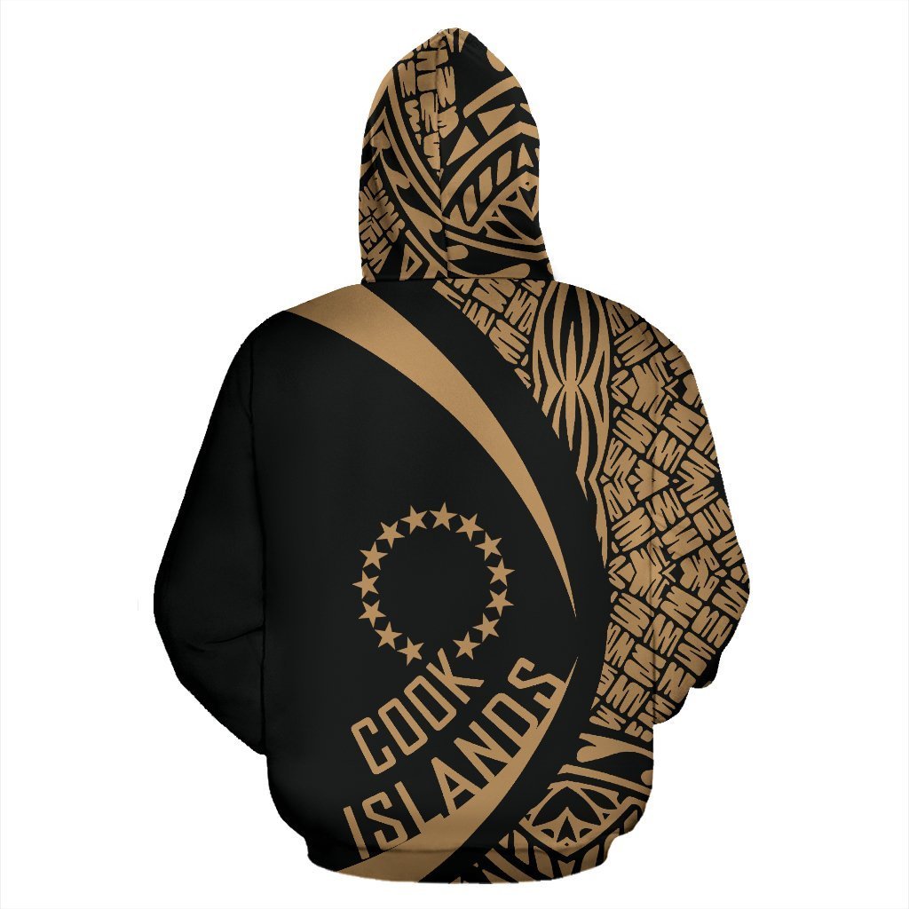 Cook Islands Polynesian Hoodie Circle Style 02 - Polynesian Pride