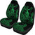 Polynesian Hawaii Car Seat Covers - Hula Girl Green - Polynesian Pride