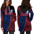 Guam Rugby Women Hoodie Dress Impressive Version - Polynesian Pride