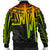 Tahiti Men's Bomber Jacket - Tahiti Seal In Heartbeat Patterns Style (Reggae) - Polynesian Pride