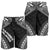 Gambier Islands Men's Shorts - Polynesian Chief Black Version - Polynesian Pride