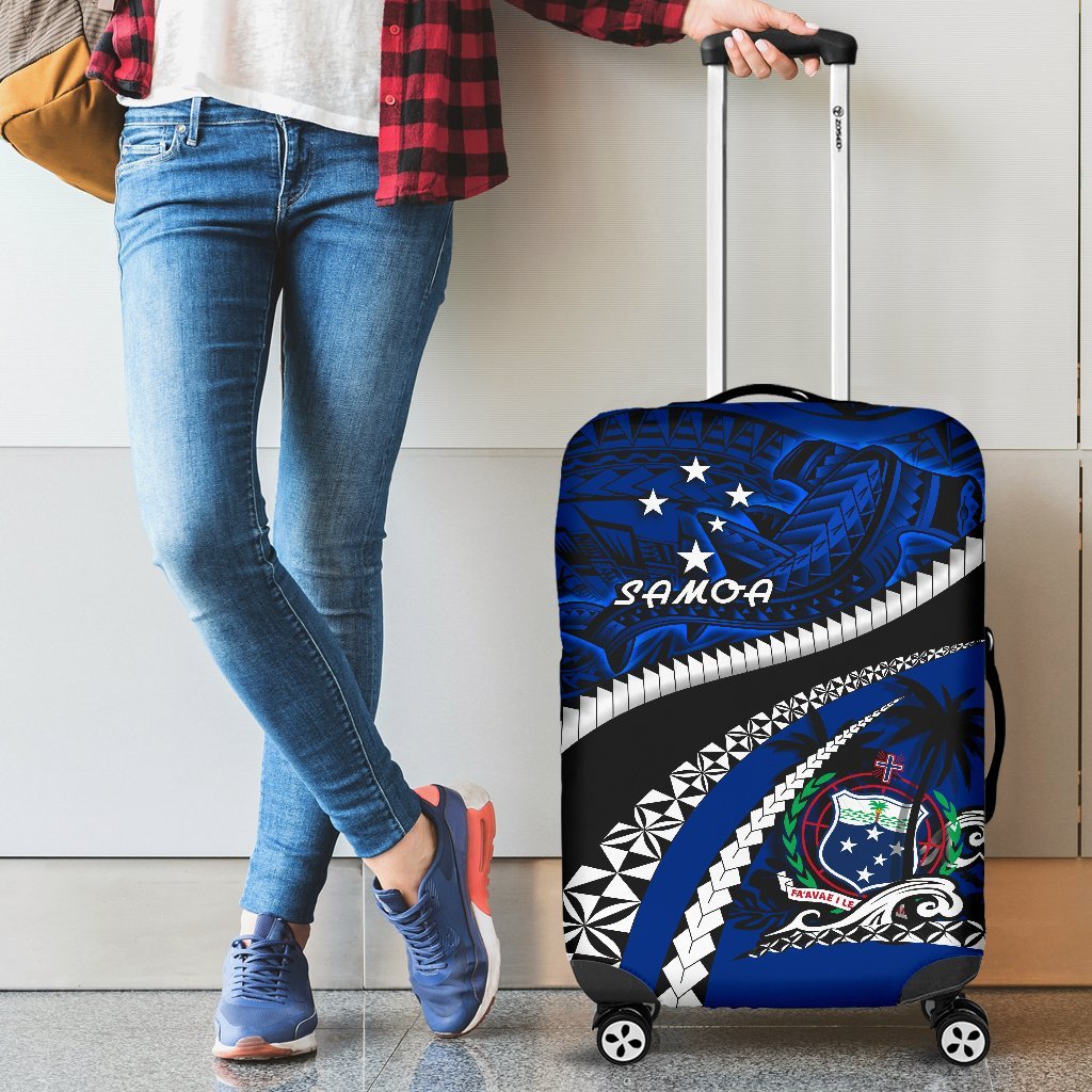 Samoa Luggage Covers Polynesian Shark Tattoo - Polynesian Pride