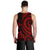 Tahiti Men's Tank Top - Red Tentacle Turtle - Polynesian Pride